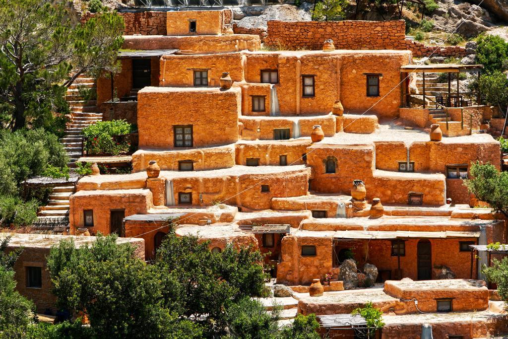 Aspros Potamos Aparthotel Makriyialós Ngoại thất bức ảnh